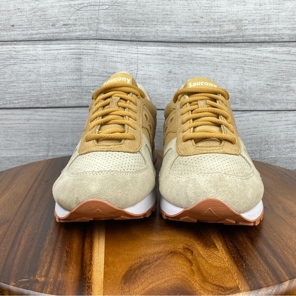 Saucony Shadow Original Style Tan Cannoli Pack Suede Shoes Men Sneaker Size 10.5 - Picture 7 of 12